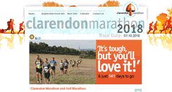 Desktop Screenshot of clarendon-marathon.co.uk